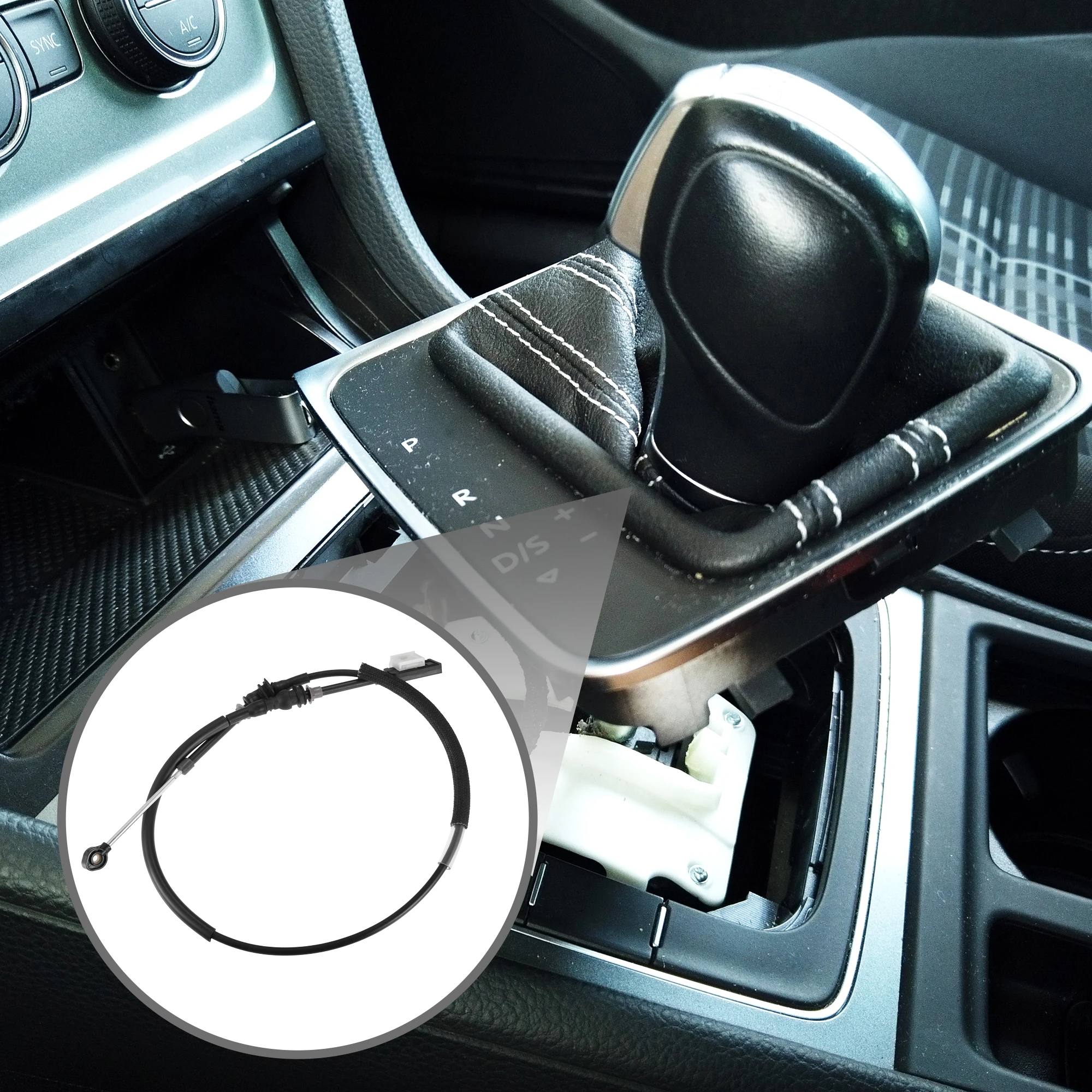 

UXCELL Трос управления переключением передач автоматической коробки передач — Трос автоматического переключения передач — для Ford для Mustang 2005-2010, металлический черный