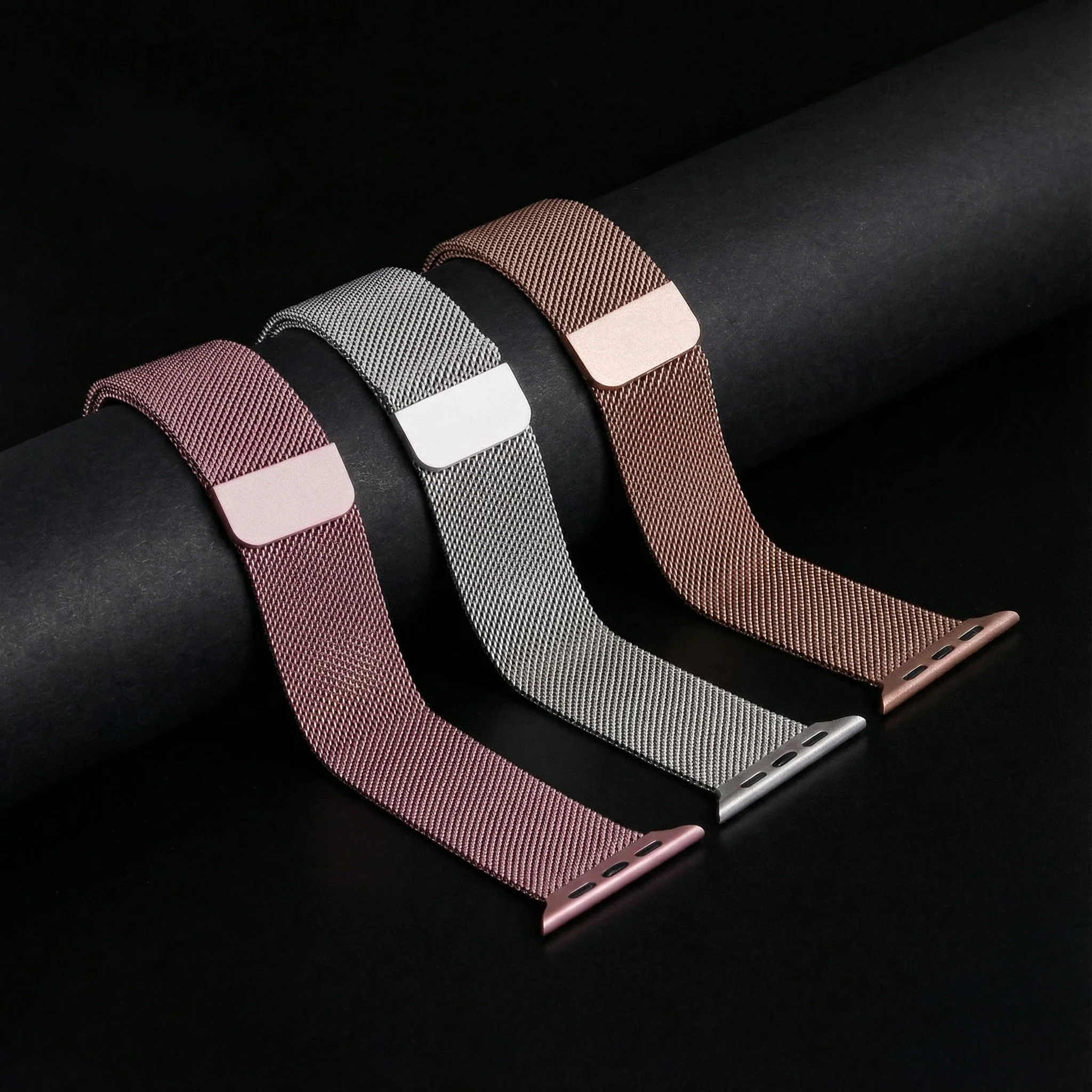 Originales Milanese-Armband für Apple Watch, 44 mm, 46 mm, 45 mm, 40 mm, 42 mm, 41 mm, 49 mm, passend für iWatch Series 12, 11, 10, Ultra, 4, 3, 2, SE, 9. – Detail 2
