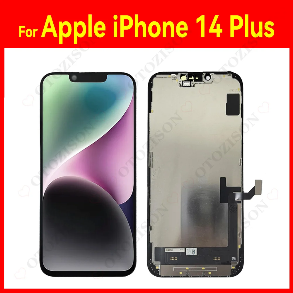 apple-iphone-14-plus用lcdスクリーン、iphone-14plus-a2886-a2632-a2885-a2896-a2887用ディスプレイ、lcdタッチパネルデジタイザーアセンブリ