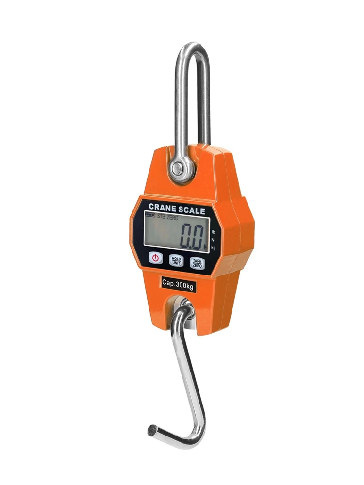 Mini LCD Digital 300kg Portable Industrial Electronic Heavy Duty Weight Hook Crane Hanging Scale