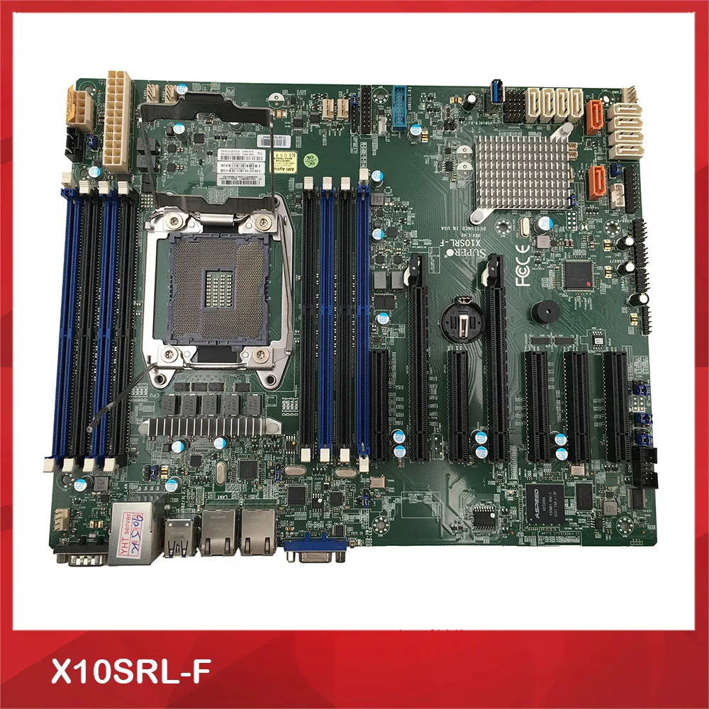 

Оригинальная серверная материнская плата для Supermicro X10SRL-F 2011-3 X99 C612, полностью протестирована, хорошее качество