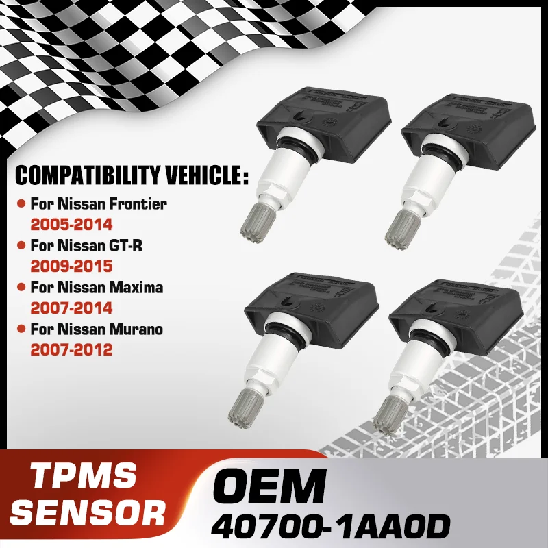 

Car Tire Pressure Sensor For Nissan Frontier 2005-2014 Nissan GT-R 2009-2015 Nissan Maxima 2007-2014 Nissan Murano 2007-2012