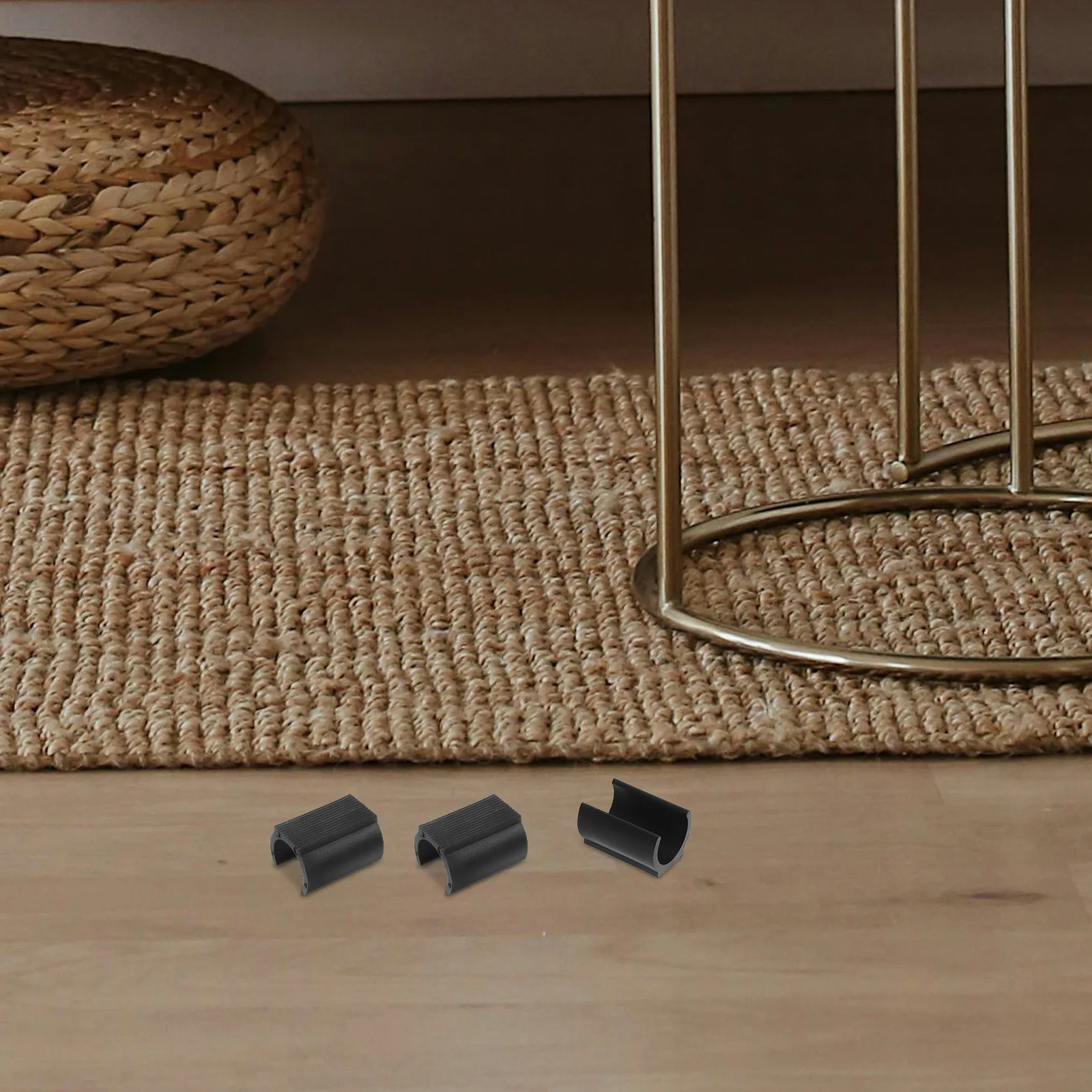 8 قطعة U على شكل كرسي الساق حافظات الأرضية 25 مللي متر البلاستيك المضادة للانزلاق الأثاث منصات للكراسي بلاط الصلبة البراز ينزلق يغطي