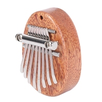 A61P 4X 8 Key Mini Kalimba Exquisite Finger Thumb Piano Marimba Musical Good Accessory Pendant Gift