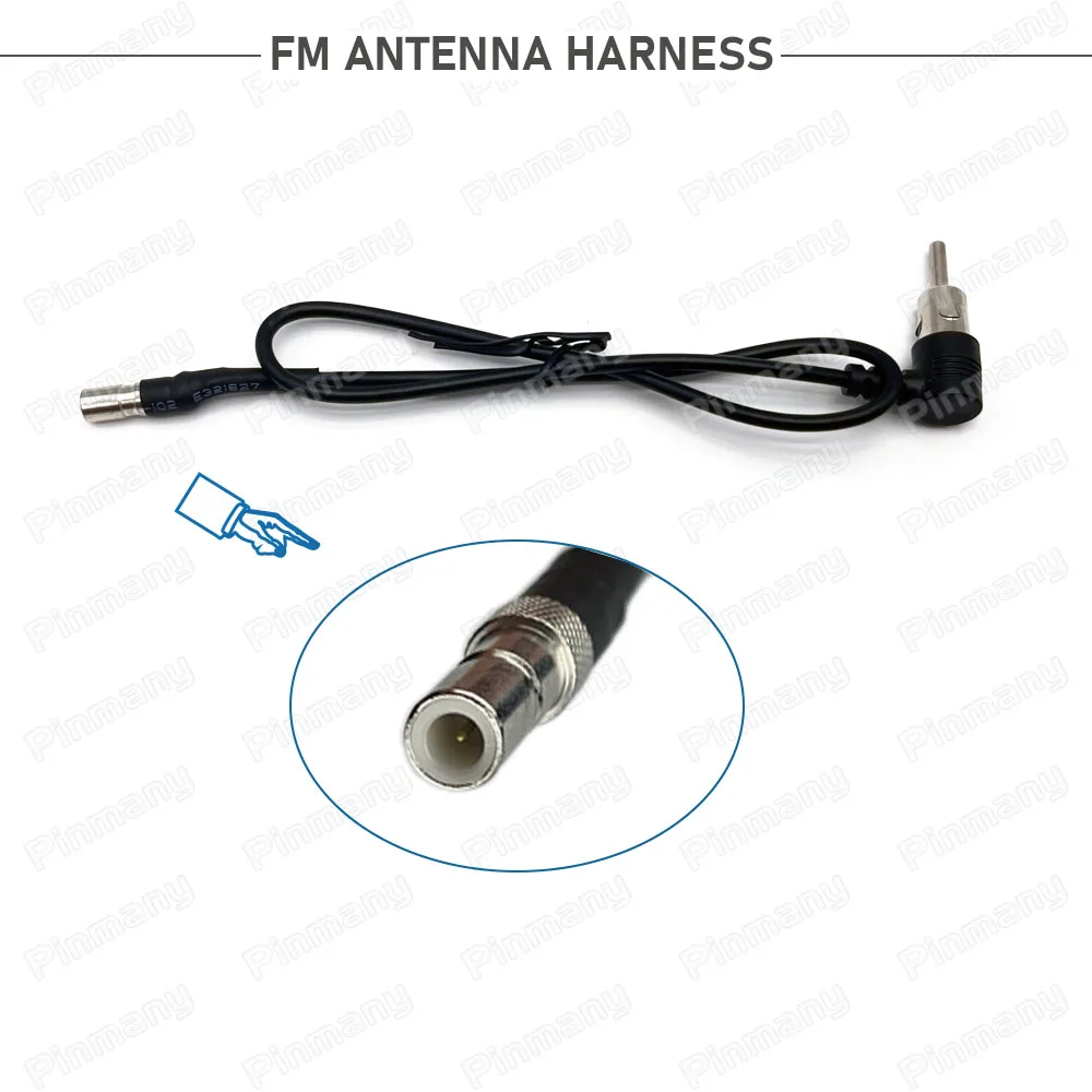 Pinamny GMC16 Android Car Radio Cable Wire Harness Adapter with RAISE G-RZ-GM65 CAN Bus Decoder for 2009~2017 Chevrolet Captiva - view 4