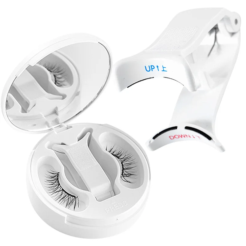 2025 New Soft Magnetic False Eyelashes Integrated Box Magnetic Clip Set Glue-free Comfortable Fifth-generation Upgraded Eyelash