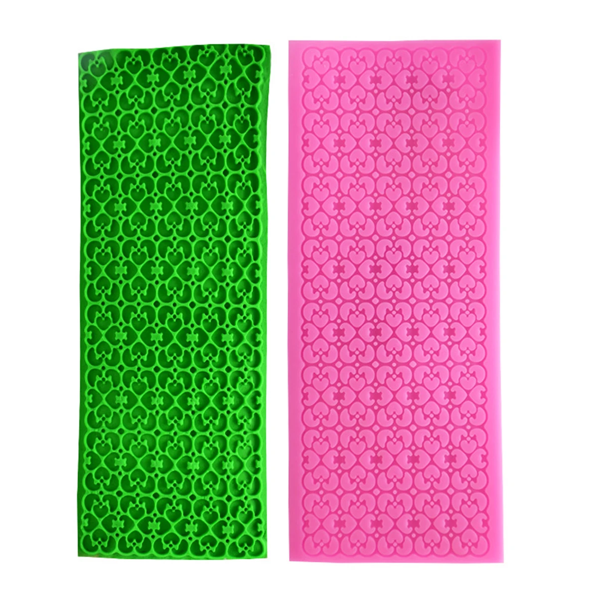 

Lace Silicone Mold Pastry Molds Form Baking and Shapes Cakes Fork Fondant Pattern DIY Fudge Decorating Tools Plugs