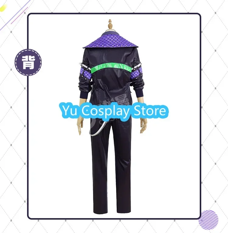 

Yu-Cosplay Fuwa Minato Cosplay Costume Vtuber Cosplay Suit Coat Shirt Pants Party Clothing Halloween Uniforms Custom Made