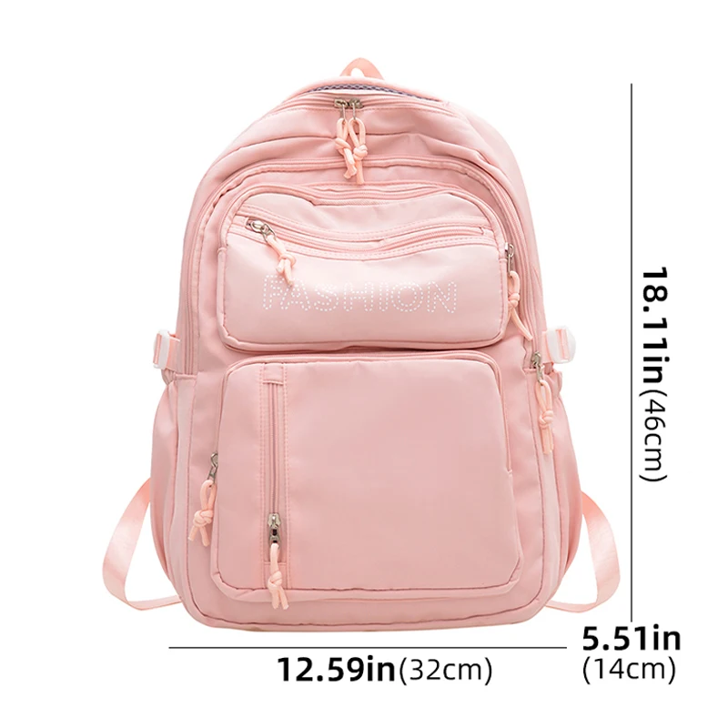 Zaino per bambini per adolescenti Studenti Grande capacità Viaggio all'aperto Viaggio breve Viaggio Pendolarismo Gita Borsa Zaino per laptop