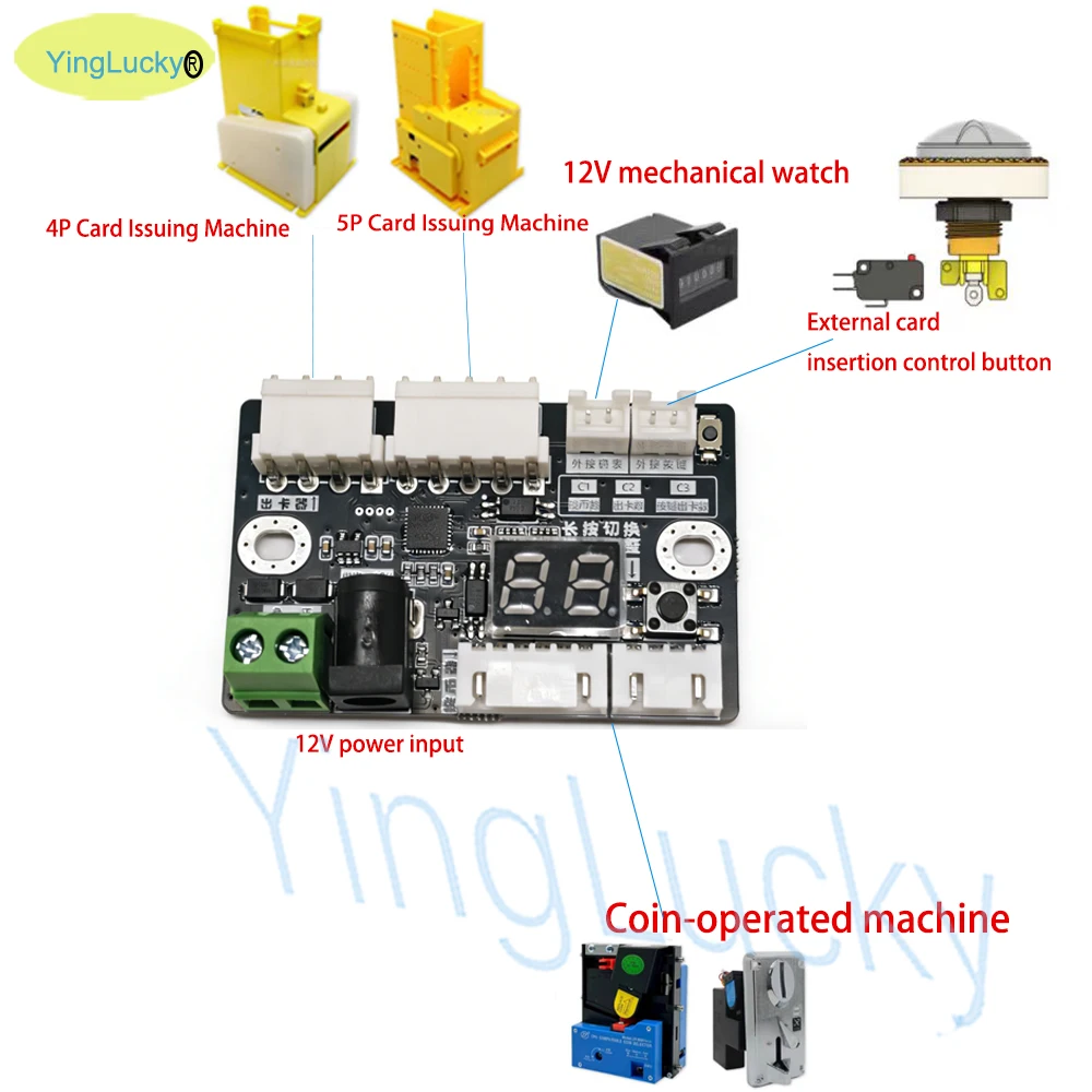 Scheda di controllo PCB per di - Arcade Card Vending Machine recensione e prezzo