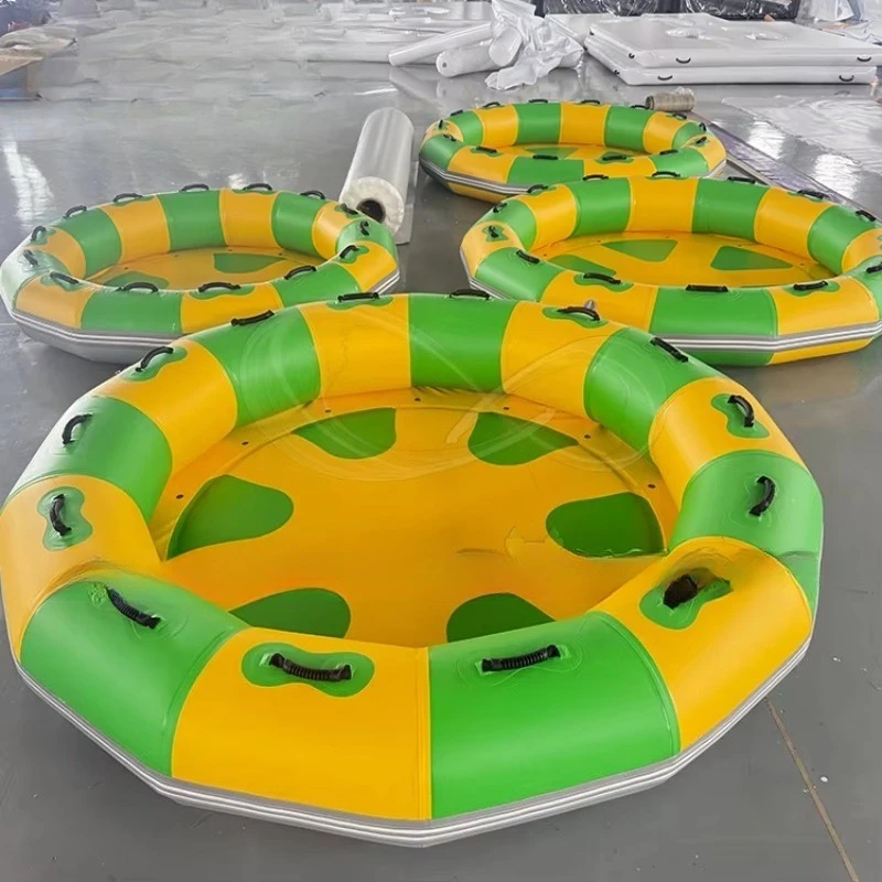 Water Rafting Boat Inflatable Rubber Rafts for Water Parks Water Park Slide Round Raft