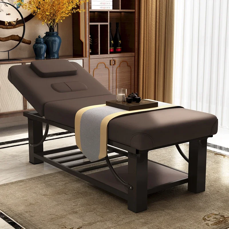 Salon Furniture Beauty Salon Bed Eyelashes Massage Table Fold Spa Makeup Hairdressing Stretcher Mueble Pedicure Professional