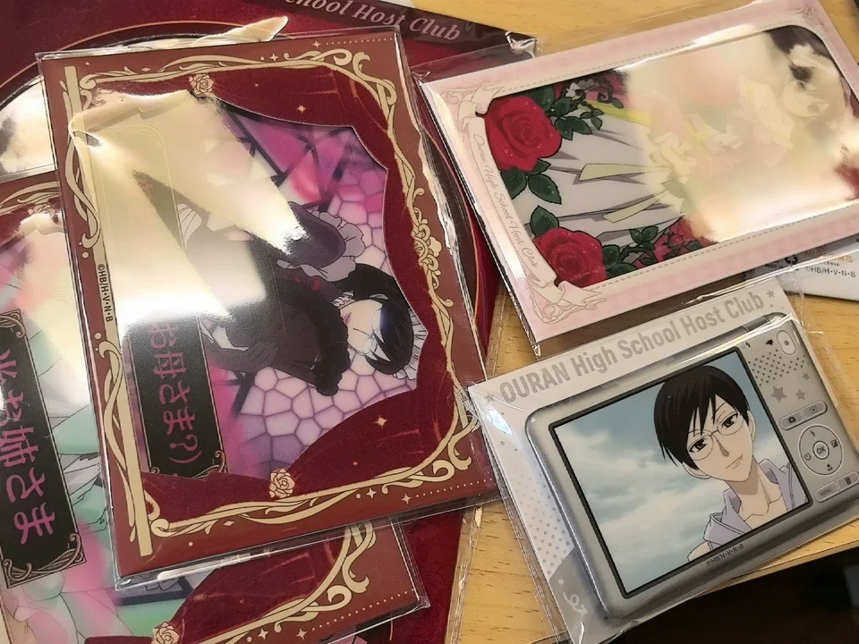 Original Cartoon Anime Fujioka Haruhi Mitsukuni Haninoduka Tamaki Suou Ouran High School Host Club Cosplay Acryl-Stehfigur