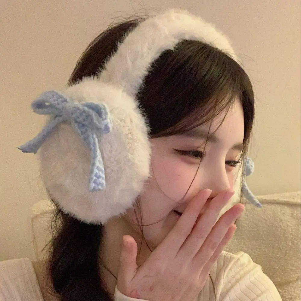 New Plush Earmuff Thick Ear Cover Winter Warm Earmuffs Cold Protection Cartoon Ear Warmer