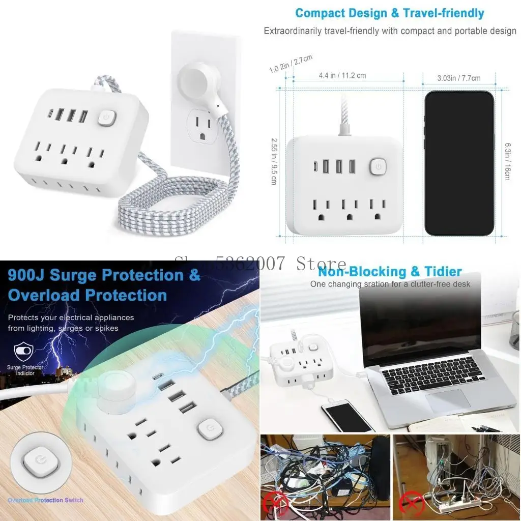 Estación eficiente 3 salas seguridad estación seguridad cable flexible para carga electrónica carga 40JB