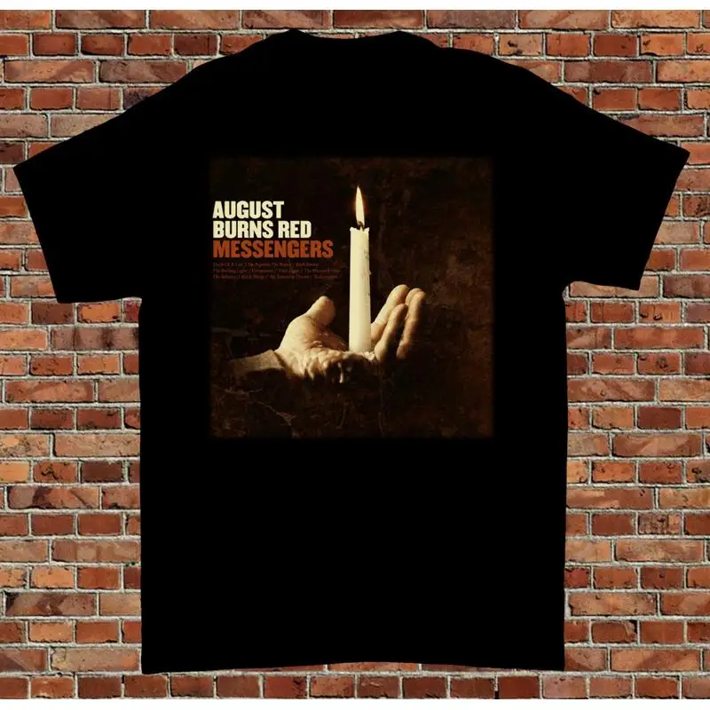 August Burns Red announce Messengers  Black All Size T Shirt AC781