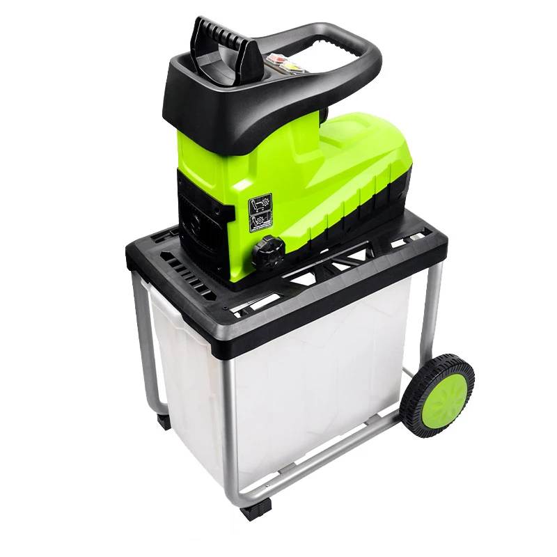 Desktop electric breaking machine 2800W high power electric tree branch crusher electric pulverizer garden tool 220V