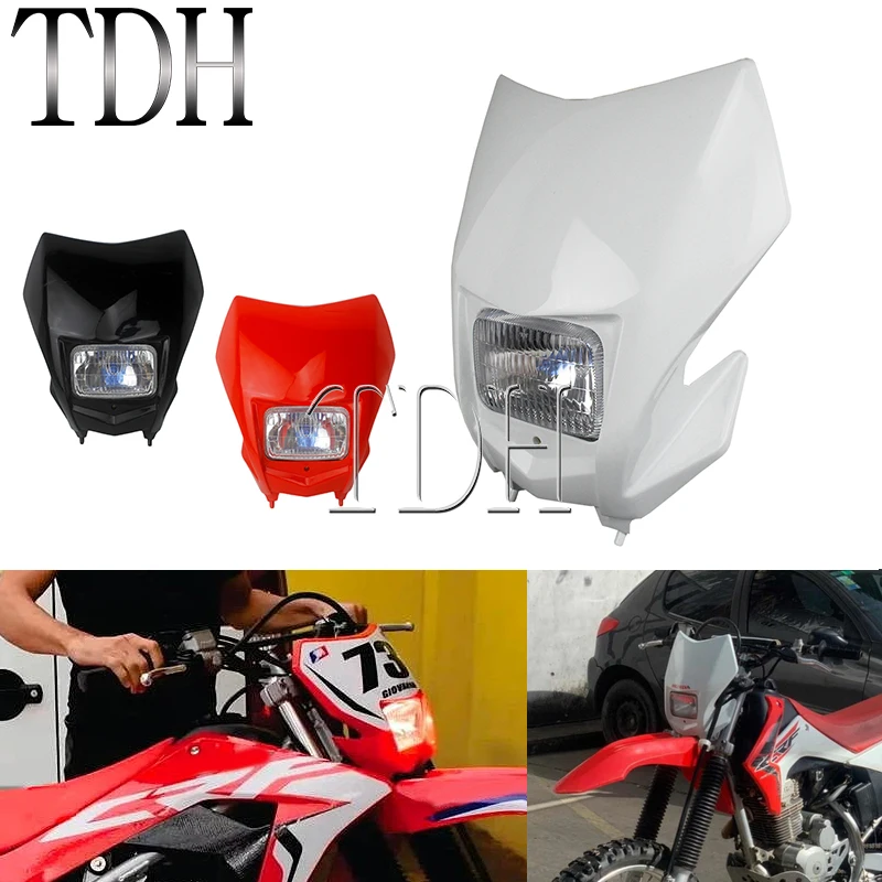 Dirt Bike Enduro Dual Sport Headlight Daytime Running Light Headlamp For Honda CRF230F CRF150F CRF 250 450 CRM Yamaha YZ WR DRM