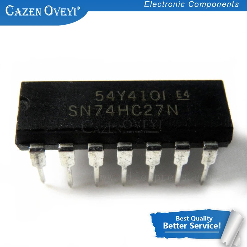 10pcs/lot SN74HC27N DIP-14 74HC27 DIP14 HD74HC27P DIP In Stock