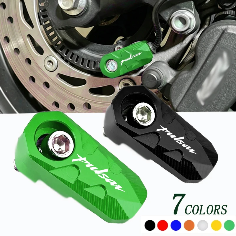 Cubierta protectora de sensor ABS de aluminio CNC para modificación de motocicletas Bajaj Pulsar N160 RS200 NS200 NS160 NS125 Pulsar 150