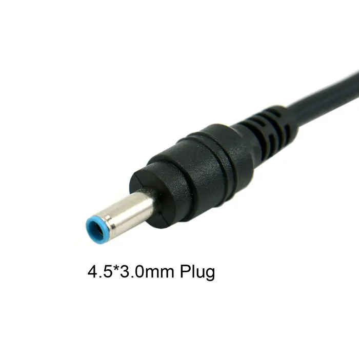 Cablec cablec 0.2M DC 7.4*5.0mm แจ็ค DC บางเฉียบสายลำโพง4.5*3.0mm สำหรับแล็ปท็อป