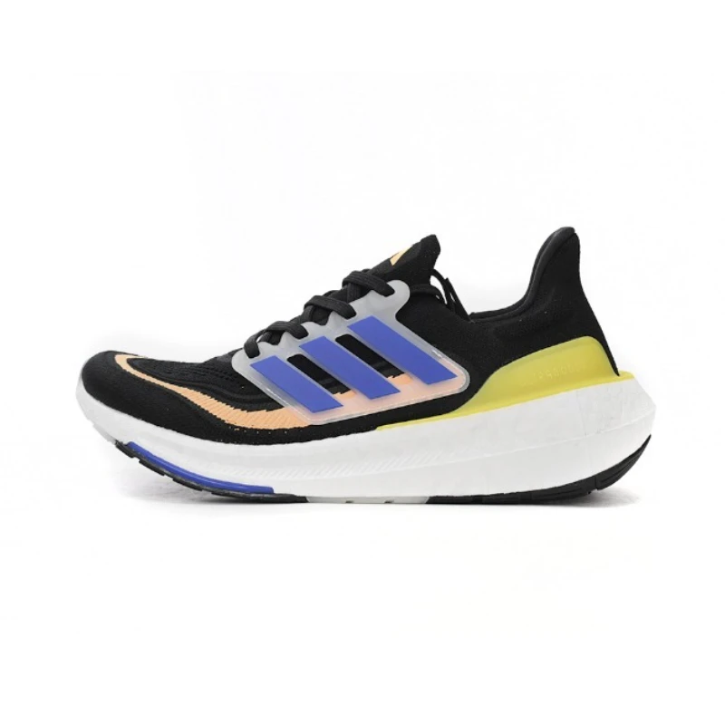 

Adidas Ultraboost 23 Men's Running Shoes, Encapsulated, Light Weight, Wear Resistant, Comfortable Sneakers, Black/Pink/Blue