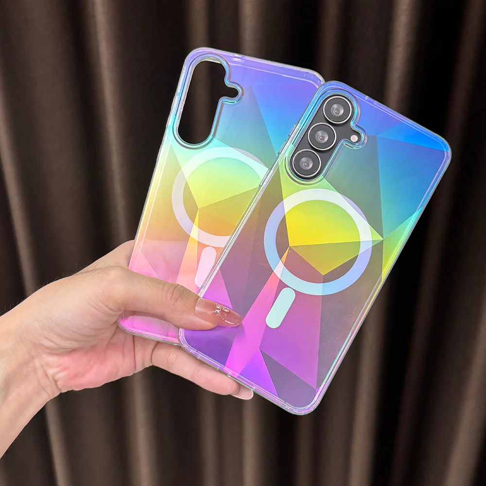Laser Gradient Magnetic Case for Samsung Galaxy S26Ultra S25