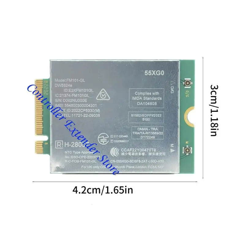 N84BユニバーサルLTEネットワーキングカード複数のバンドカバレッジコンピューターデバイスのグローナスサポート