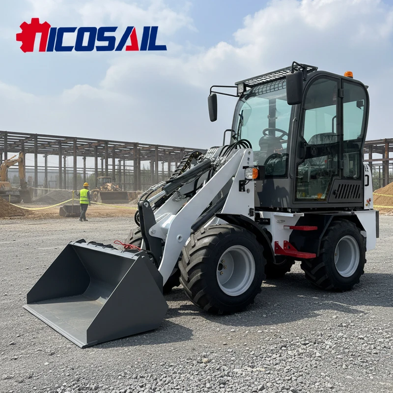 

Customized Farm Construction Agricultural Telescopic Loader 4WD Euro 5 Engine Durable Mini Telehandler