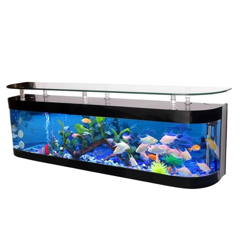 

Acrylic Aquarium TV Bench Fish Tank
