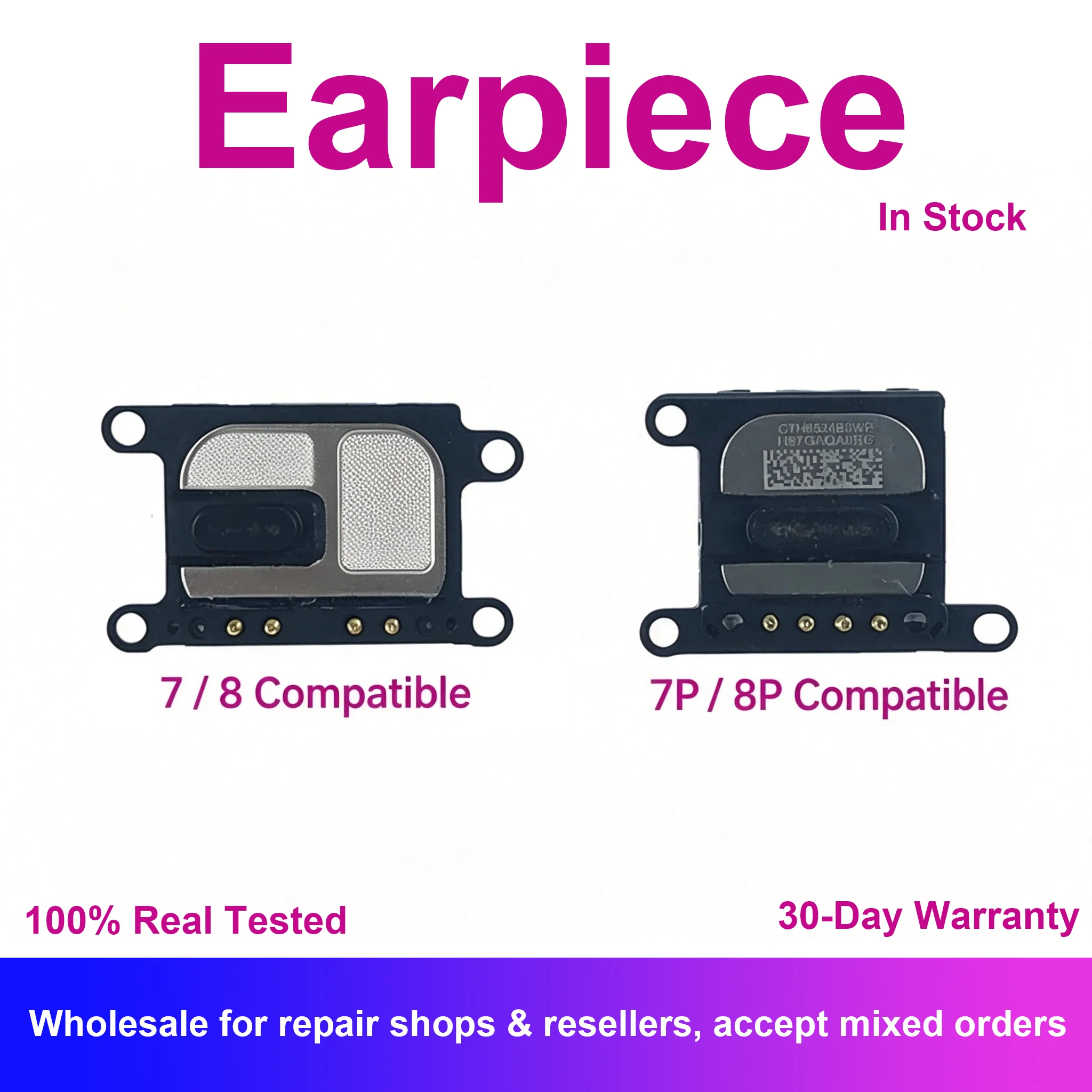 Earpiece Flex Cable For iPhone 7 8 7P 8P Ear HeadPhone Upper Earphone Top Replacement Repair Fix Parts