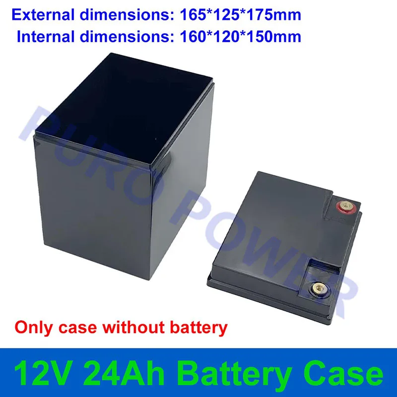 12V 24Ah schowek 12 v2 4Ah obudowa baterii 12V 24V 36V 48V 24Ah 30Ah NCM LiFePO4 do DIY zestaw akumulator do przechowywania energii układu