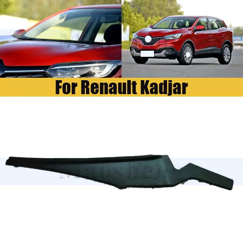

Car Front Windshield Cover For Renault Kadjar Ventilation Cover Side Wing Collection Water Rain Plate