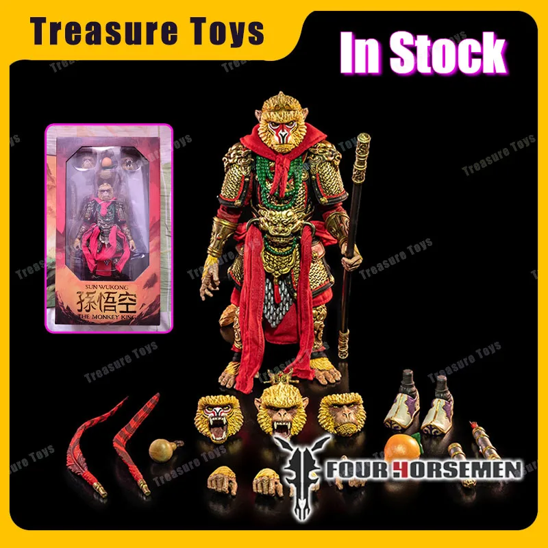 

In Stock The Four Horsemen Studio Mythic Legions The Monkey King Sun Wukong Anime Action Figure Figurine Model Toys Gifts