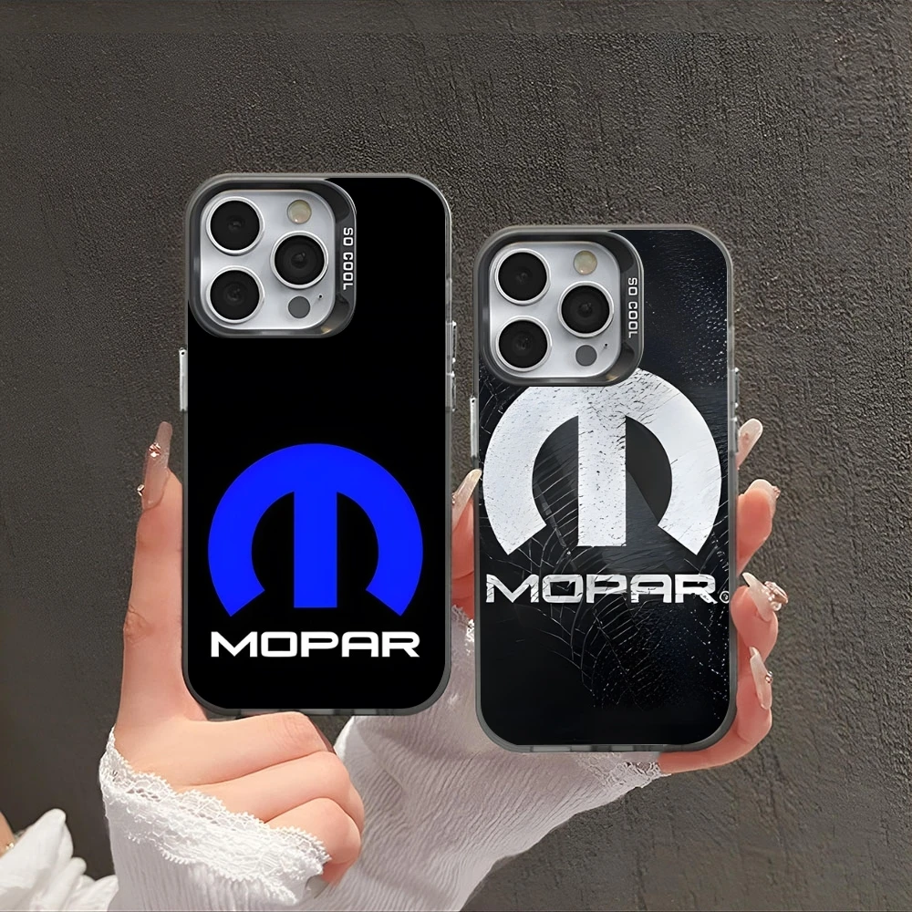 MOPARs SPORT CAR RACING Phone Case Black White Cool Phone Case for IPhone 15 14 13 12 Pro Max 11 2024 Fashion couple