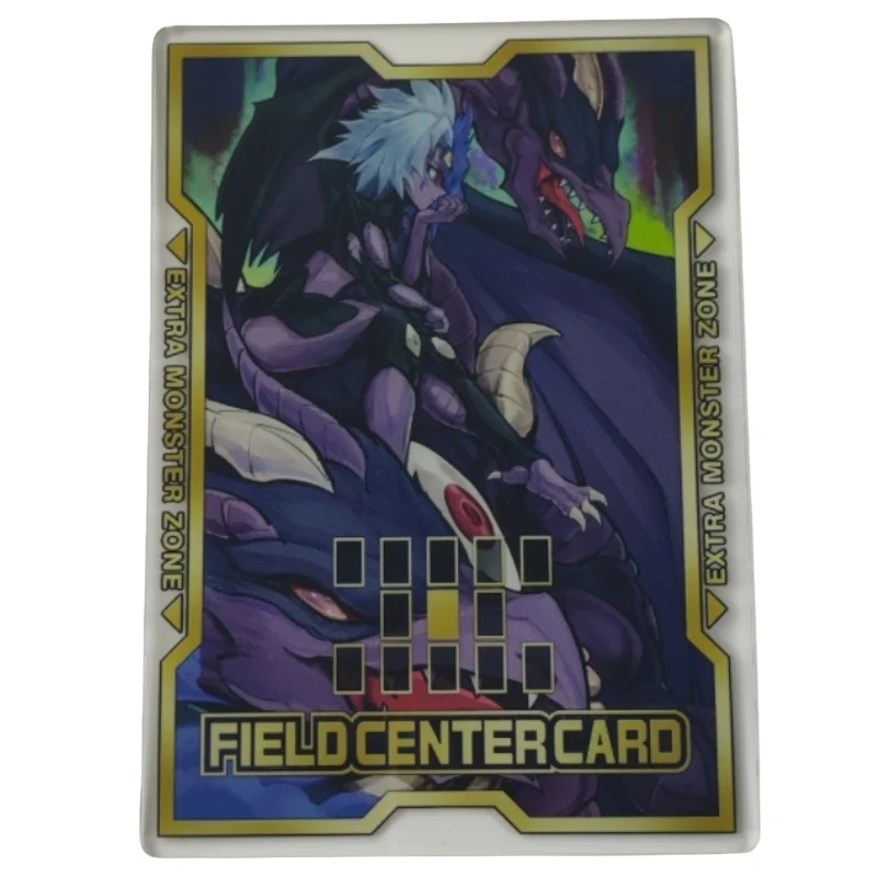 2 sheets Center Card Yubel Jaden Yuki Exodia Black Magician Girl Yu-Gi-Oh! Diy Action Toy Figures Anime Game Collection gifts