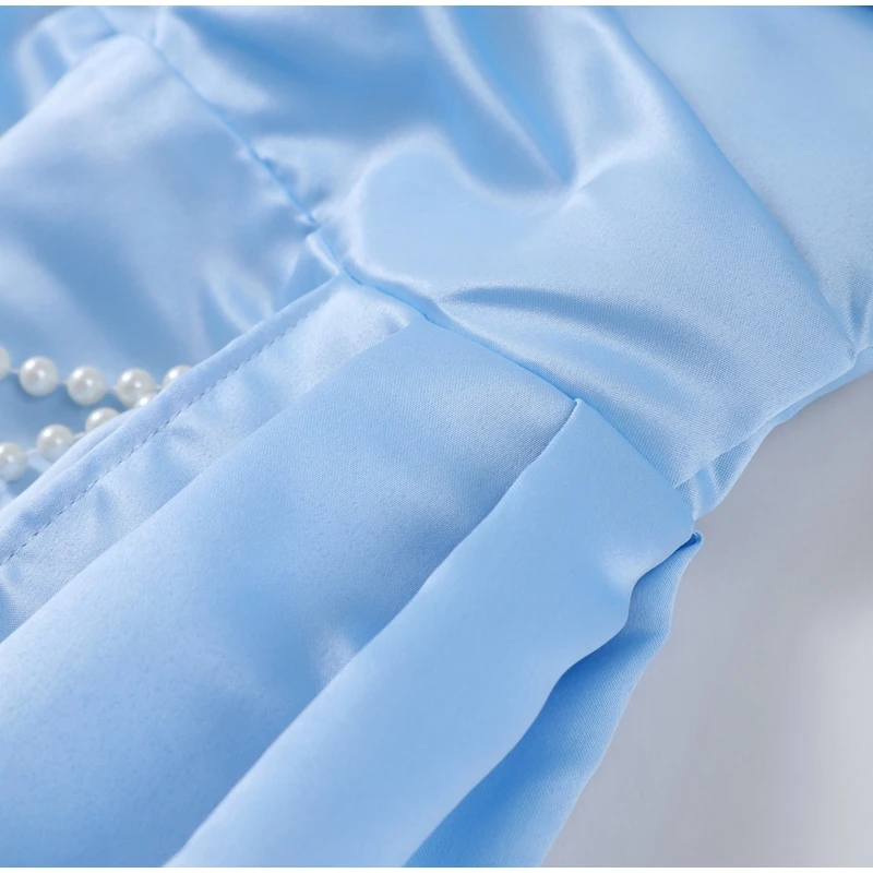 Feder Gestrickte Lange Kleider Casual Solide Rundhals Ärmel Schlinge Weibliche Maxi Kleid Sexy Hüfte Paket Urlaub Dame Vestidos – Detail 4