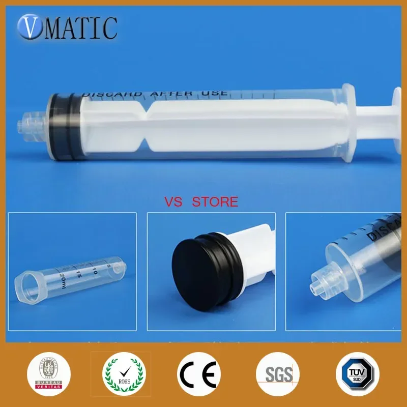 Free Shipping Non Sterilized 20ml/20cc Luer Lock Glue Dispensing Syringes