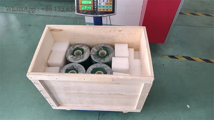 Automatic Money Bundle Banding Machine Stock Available Lettuce Bundling Machine Currency Note Bundling Machine