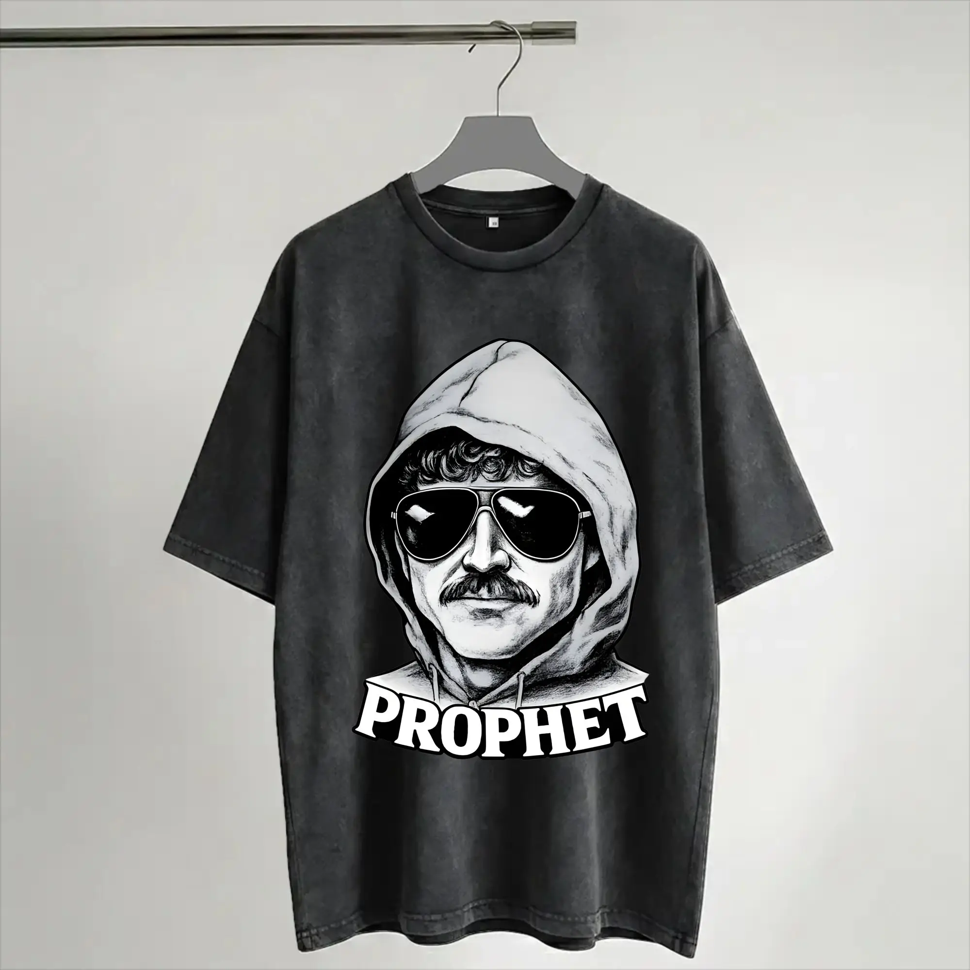 The Unabomber Told Ya Ted Kaczynski  Washed T Shirts Streetwear Hip Hop Novelty T-Shirt  Tees Tops Men Women Short Sleeve
