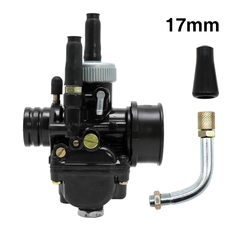 ZSDTRP 17mm 19mm 21mm Dellorto PHBG DS Racing Elbow Tube Carburetor for DIO JOG 50cc 90cc BWS100