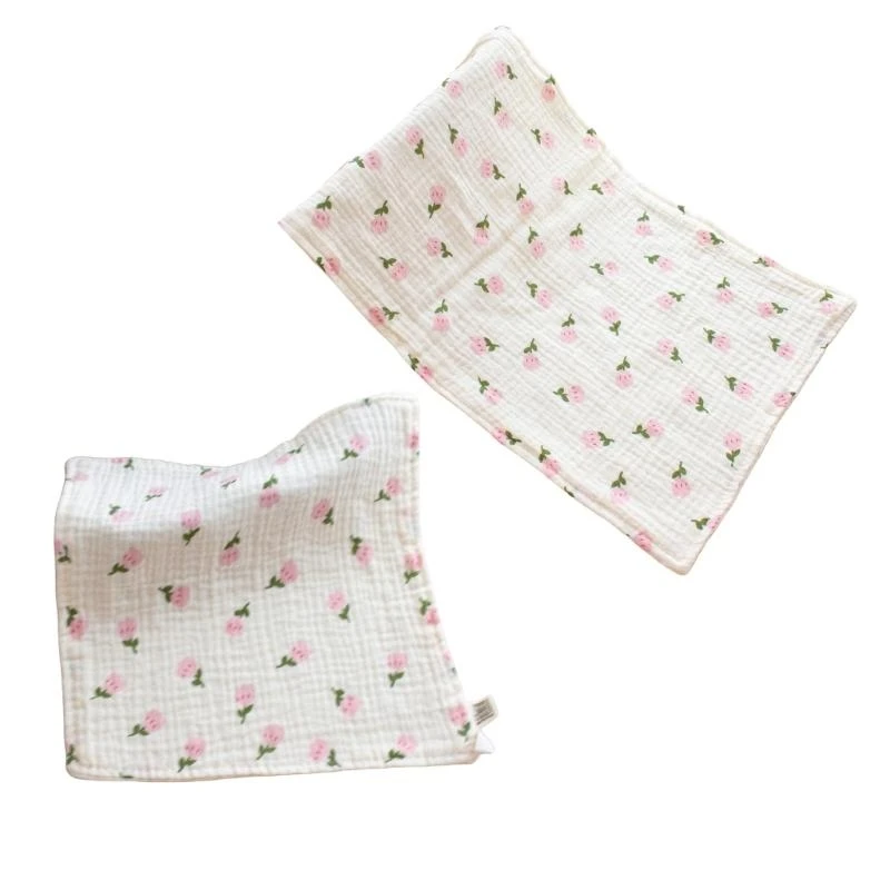 

J15U удобные детские полотенца с мультяшным рисунком, 6 слоев, плотные хлопковые мочалки, портативное детское полотенце, для