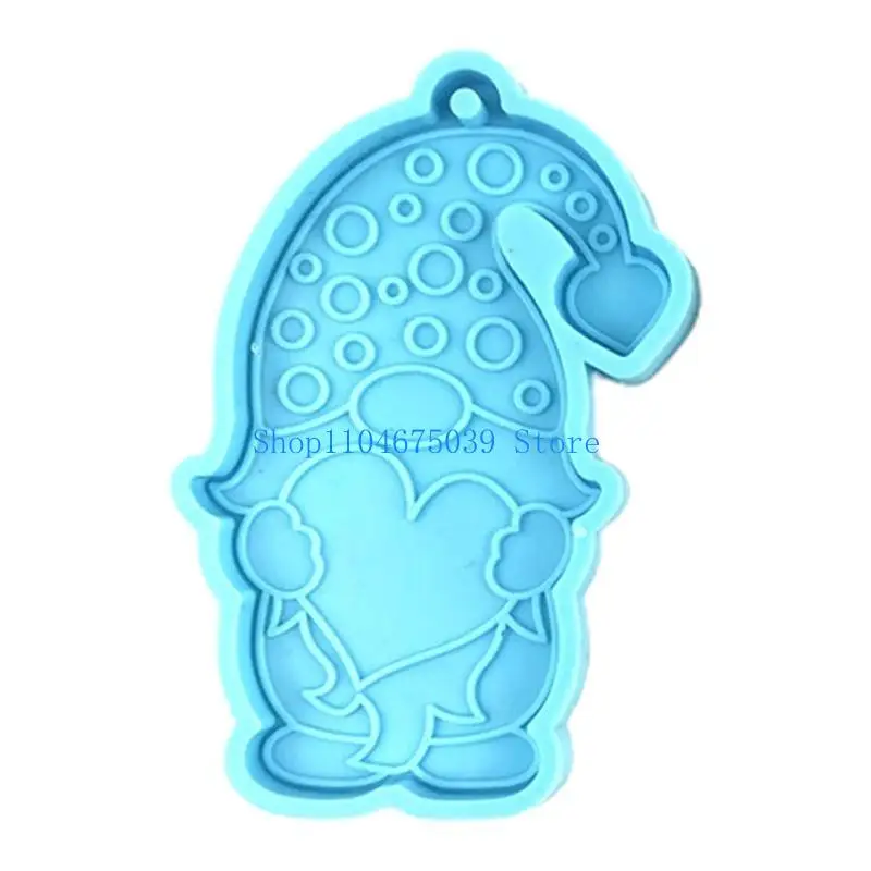 5ASD Dwarfs عيد الحب راتنج مفتاح الراتنج القالب السيليكون قالب راتنج الراتنج