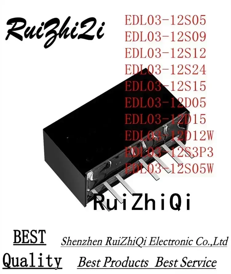 10PCS/LOT EDL03-12S15 EDL03-12S09 EDL03-12S12 EDL03-12S24 EDL03-12S15 EDL03-12D05 EDL03-12D15 EDL03-12D12W EDL03-12S3P3