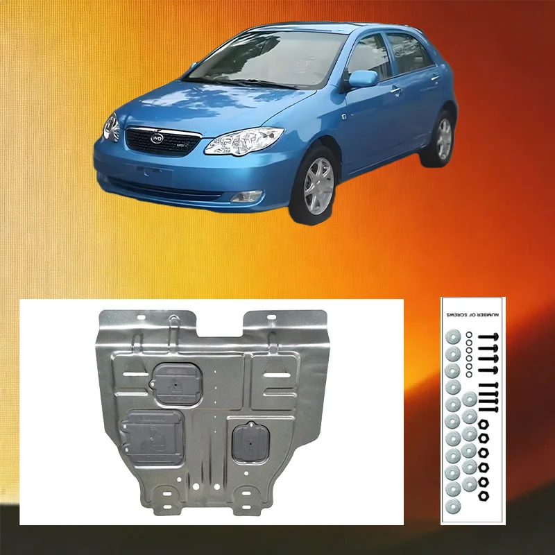 Engine lower guard plate Underbody protective panel Front bumper Plate for BYD F3R 2007-2015 1.5L 1.6L