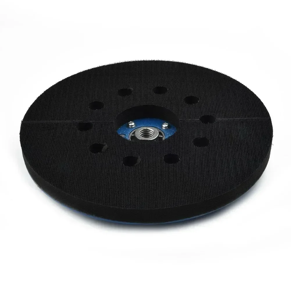 210mm Wall Polishing Backing Plate 10 Holes Backup Pad With 14mm Thread Sanding Pad For  Drywall Sander Hook And Loop