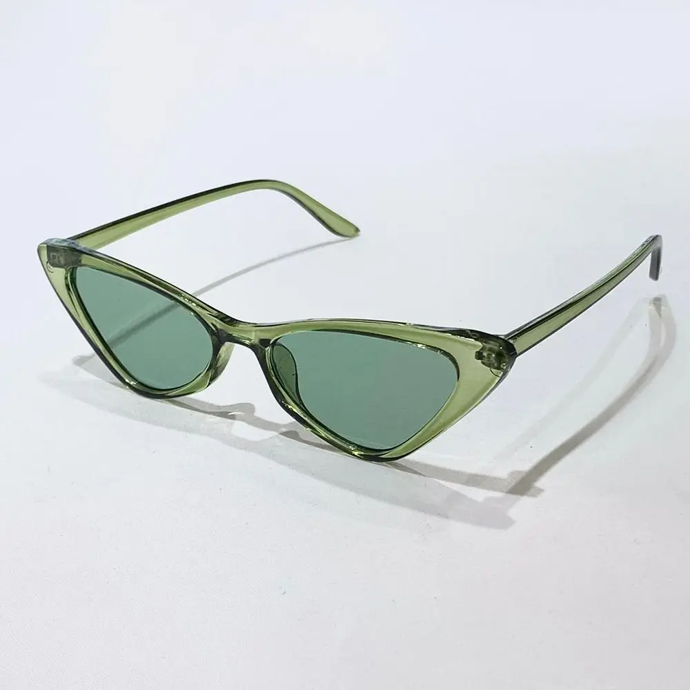 Vintage Cat Eye Sunglasses Retro Small Frame Sun Glasses for Women UV400 Protection Eyewear Trendy Shades Streetwear Accessories