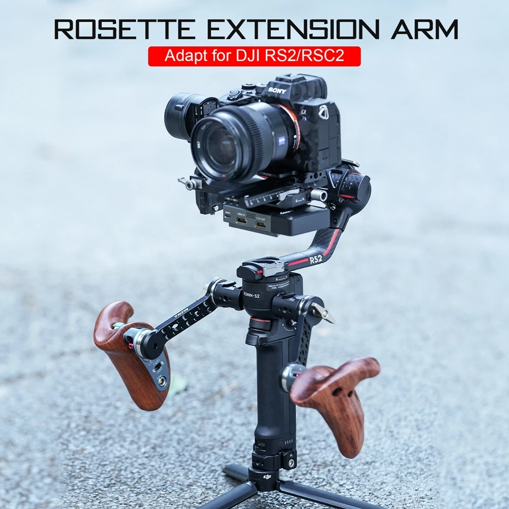 TILTA TGA-REA Rosette Extender Arm Counterweight for DJI RS2 RSC2 Gimbal for DJI RSC 2