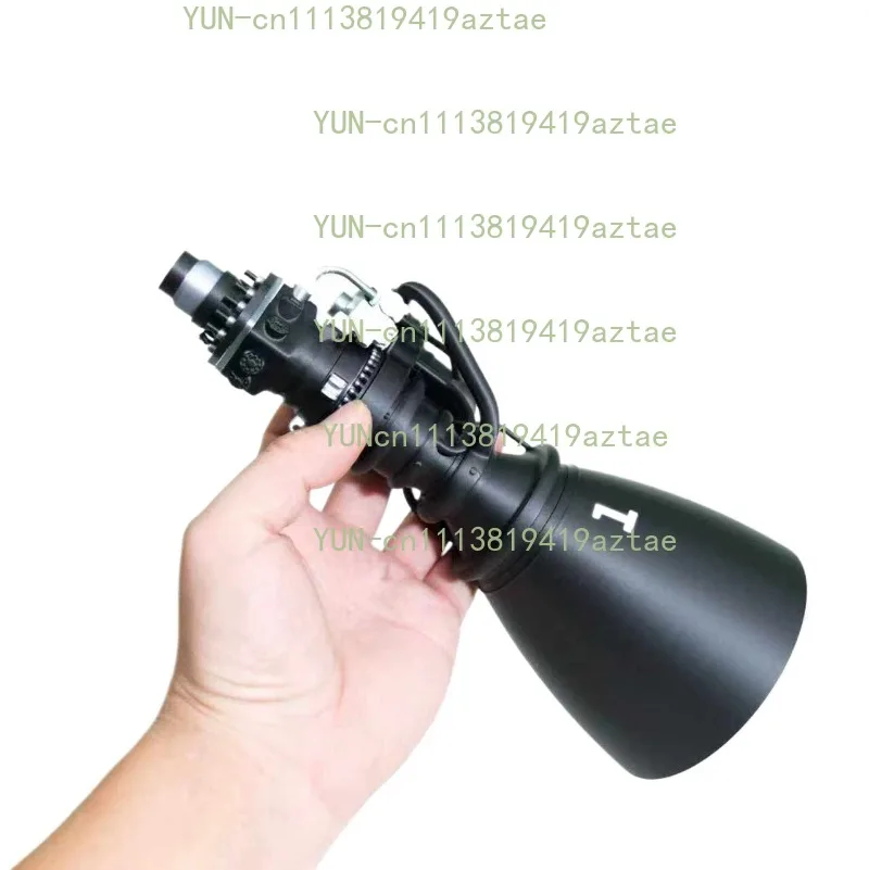 3D‑Printed Starship Raptor Engine Functional Model Ornament, Rocket Engine Display Decor, Perfect Birthday Gift