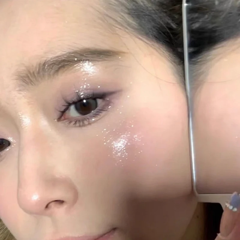 Hoogtepunt Oogschaduw Vloeibare Glitter Pailletten Heldere Oogschaduw Glanzende Langdurige Waterdichte Balletstijl Koreaans Meisje Nieuwe Oogmake-Up